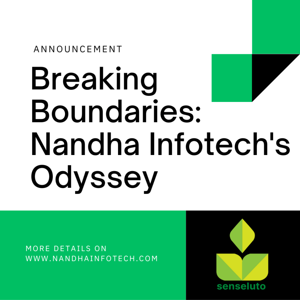 Breaking Boundaries: Nandha Infotech's Odyssey |Nandha infotech