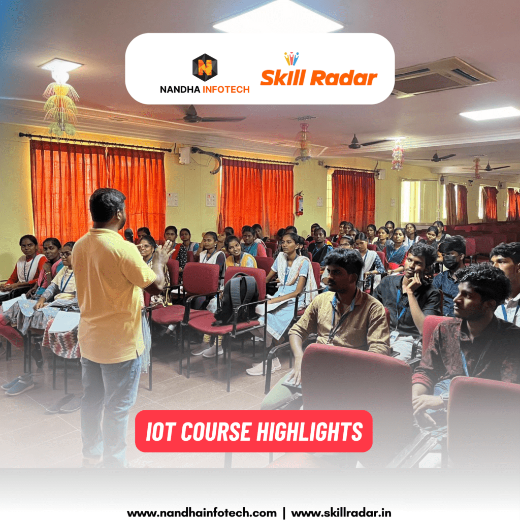 iot course highlights | nandhainfotech | coimbatore | web developments | website developments | iot